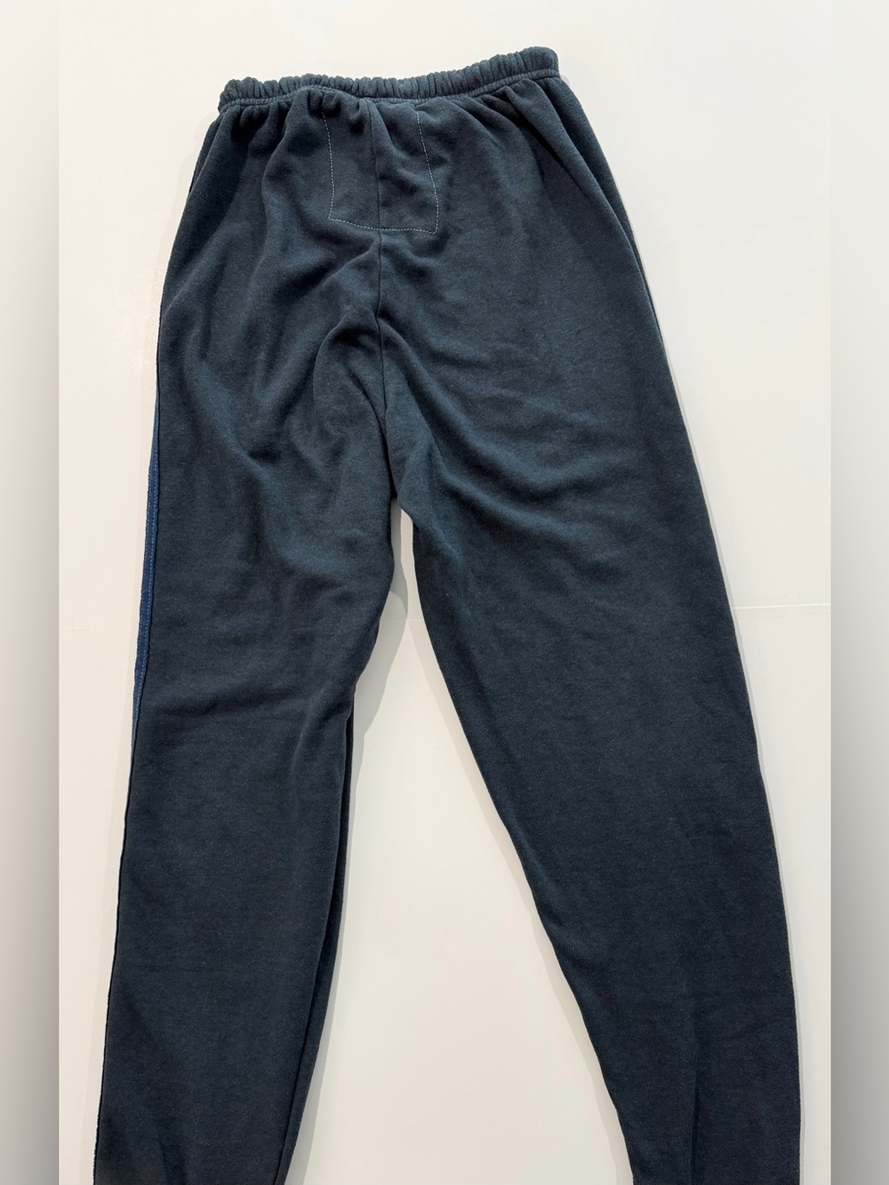Aviator Nation 5 Stripe Hoodie & Sweatpants Set XS/S Navy Charcoal - Picture 5 of 16
